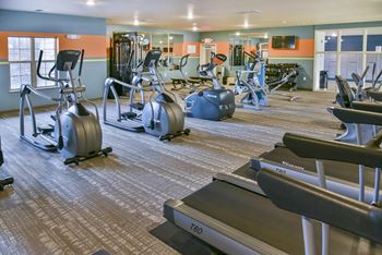 Two fitness centers